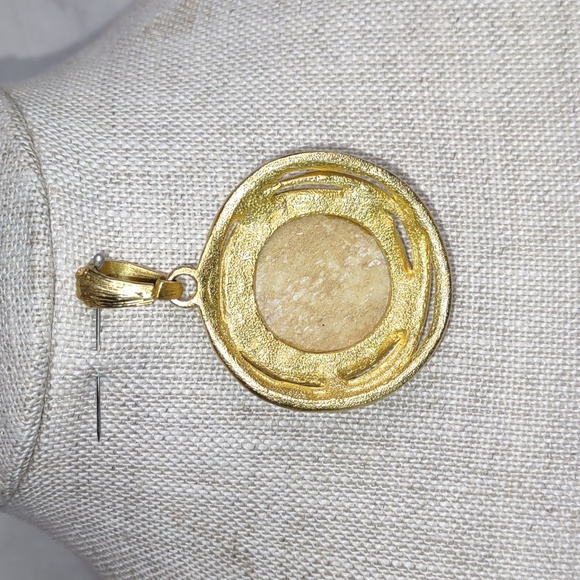 Matte Gold Necklace/Pendant Bundle 3pc Set - Picture 3 of 12